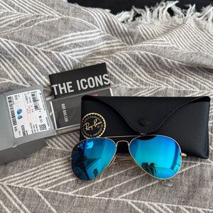 Ray-ban aviator large metal sunglasses